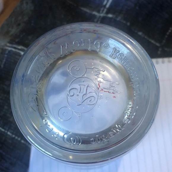 Walt Disney World Remember The Magic Glass Tumbler 5x3” No Chips Mickey Mouse - Picture 5 of 5